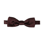 Dolce & Gabbana Men Brown 100% Silk Adjustable Neck Papillon Bow Tie