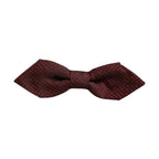 Dolce & Gabbana Men Red Silk Fantasy Adjustable Neck Papillon Bow Tie