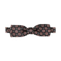 Multicolor Geometric Silk Adjustable Neck Papillon Bow Tie