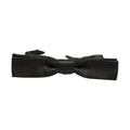 Men Black 100% Silk Adjustable Neck Papillon Bow Tie