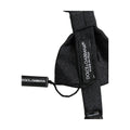 Men Black 100% Silk Adjustable Neck Papillon Bow Tie