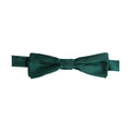 Men Green 100% Silk Adjustable Neck Papillon Bow Tie