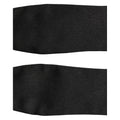 Men Black 100% Silk Adjustable Neck Papillon Bow Tie