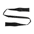 Men Black 100% Silk Adjustable Neck Papillon Bow Tie