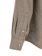 Brunello Cucinelli Gray Cotton Blouse