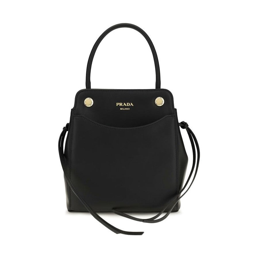 Black Calf Leather Bos Taurus Shoulder Bag