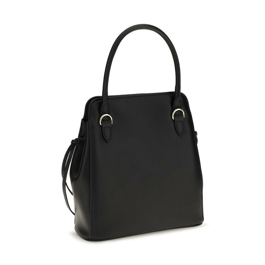 Black Calf Leather Bos Taurus Shoulder Bag