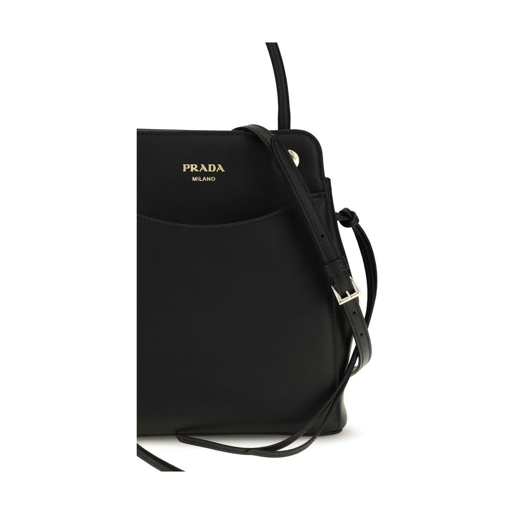 Black Calf Leather Bos Taurus Shoulder Bag