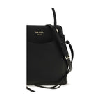 Black Calf Leather Bos Taurus Shoulder Bag