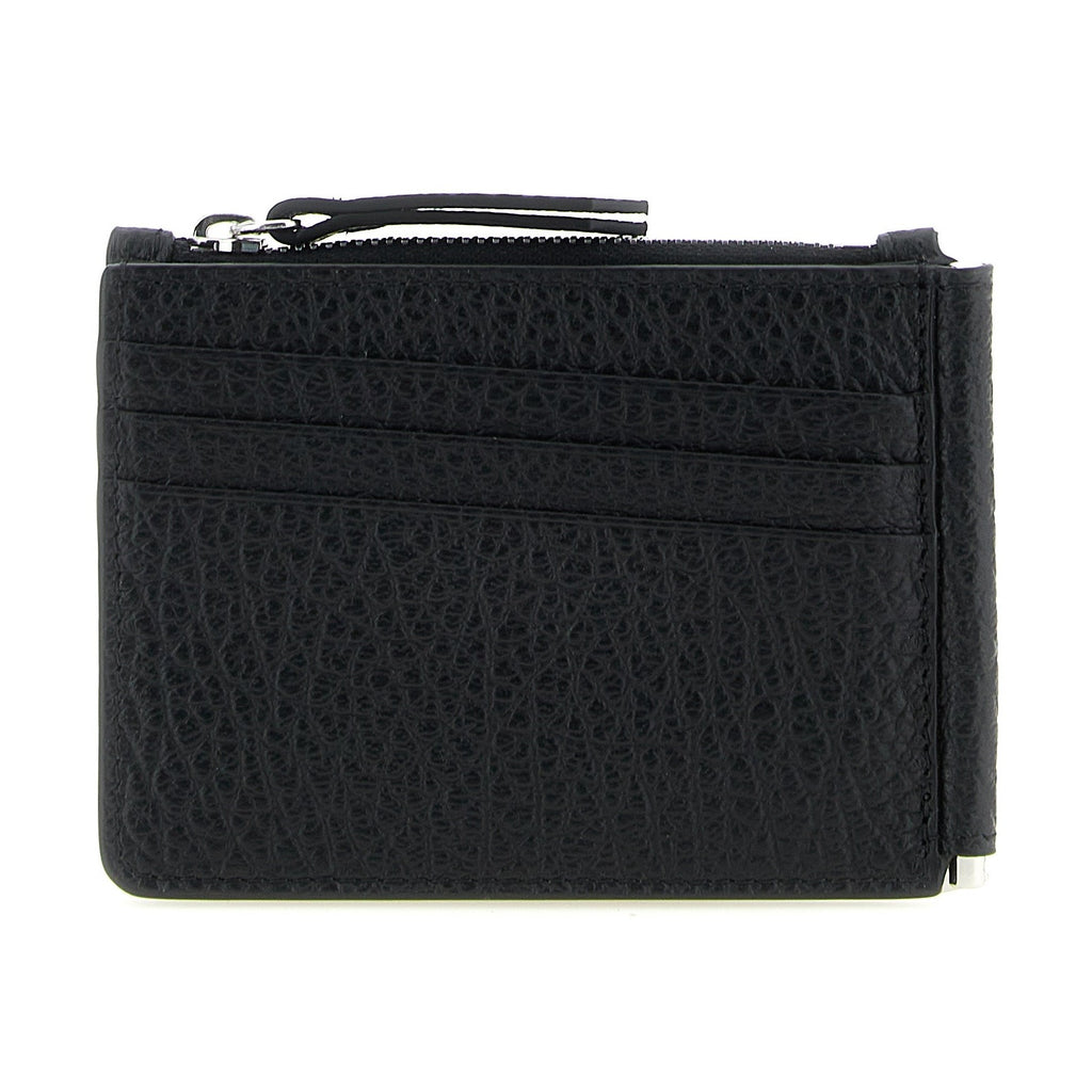 Black Calfskin Leather Wallet
