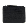 Black Calfskin Leather Wallet