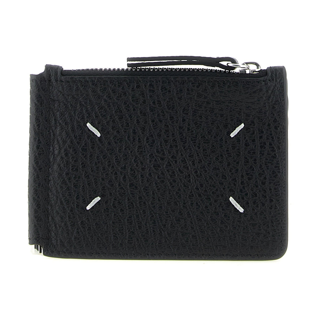 Black Calfskin Leather Wallet