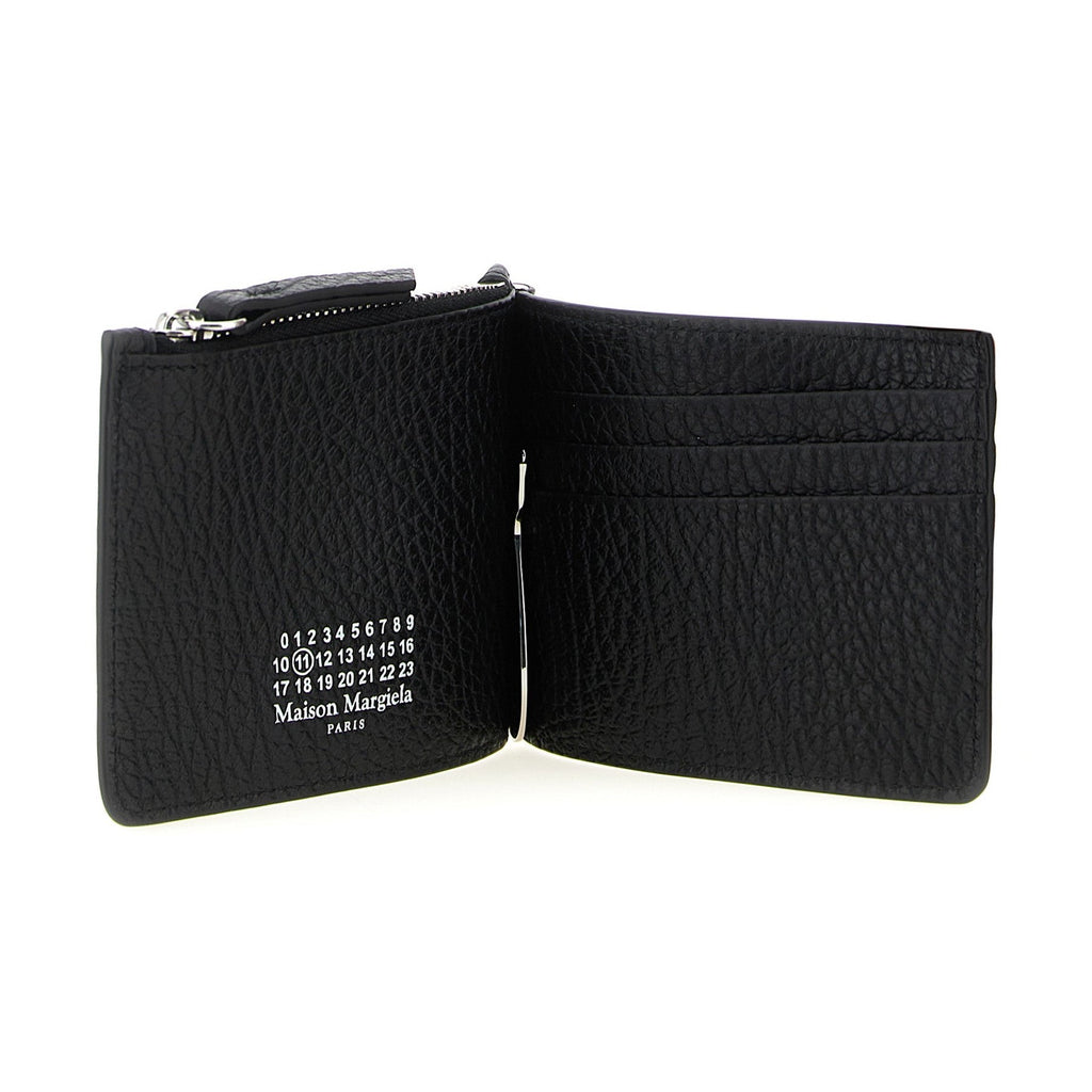 Black Calfskin Leather Wallet