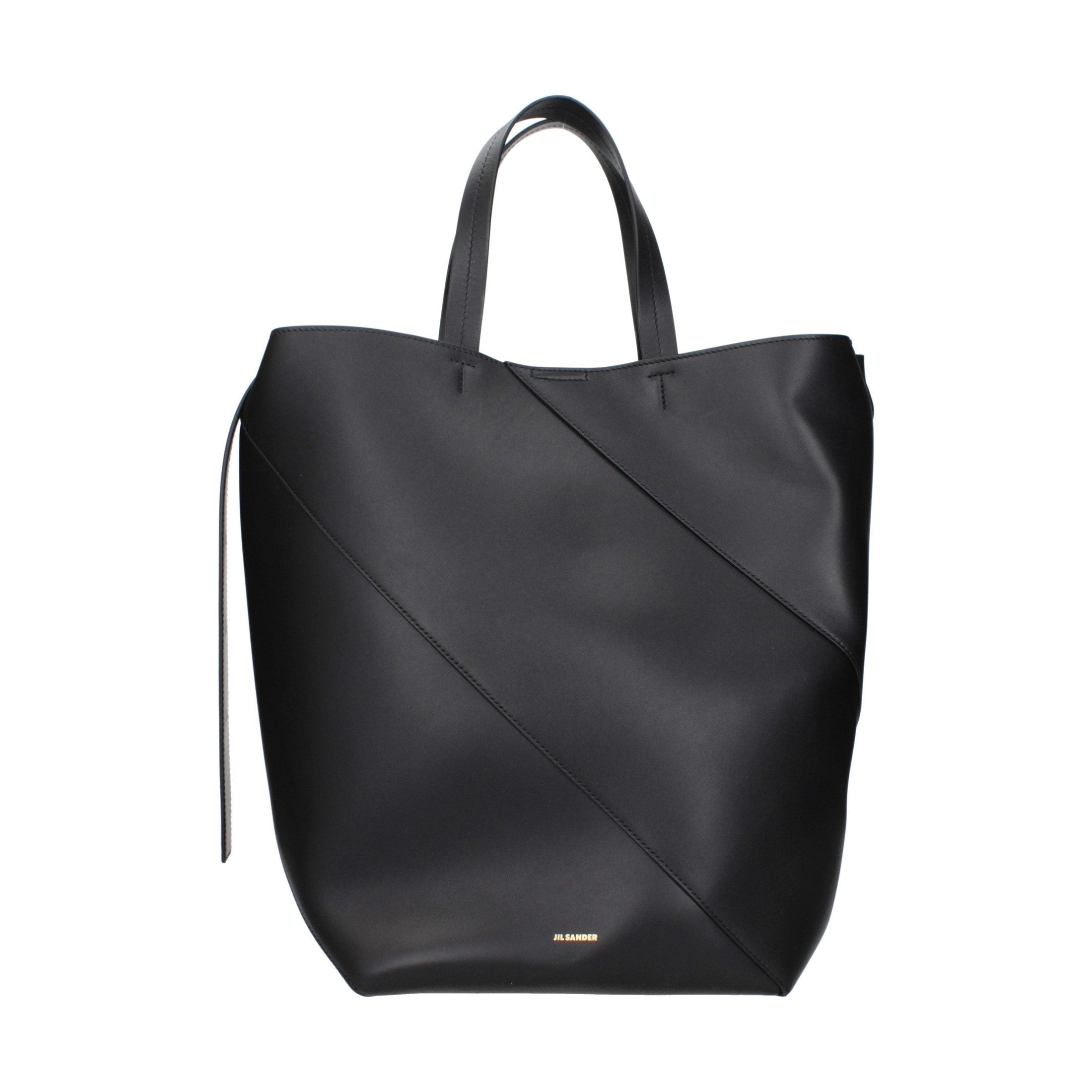 Black Leather Crossbody Bag