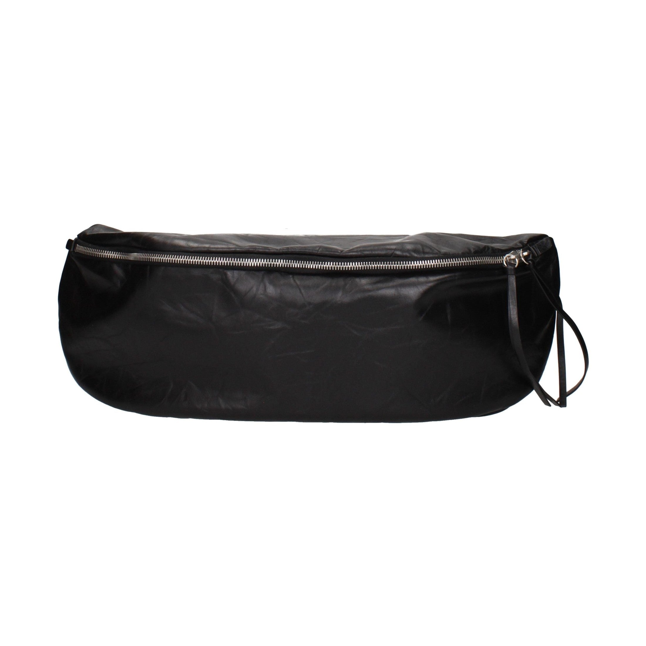 Black Leather Backpack