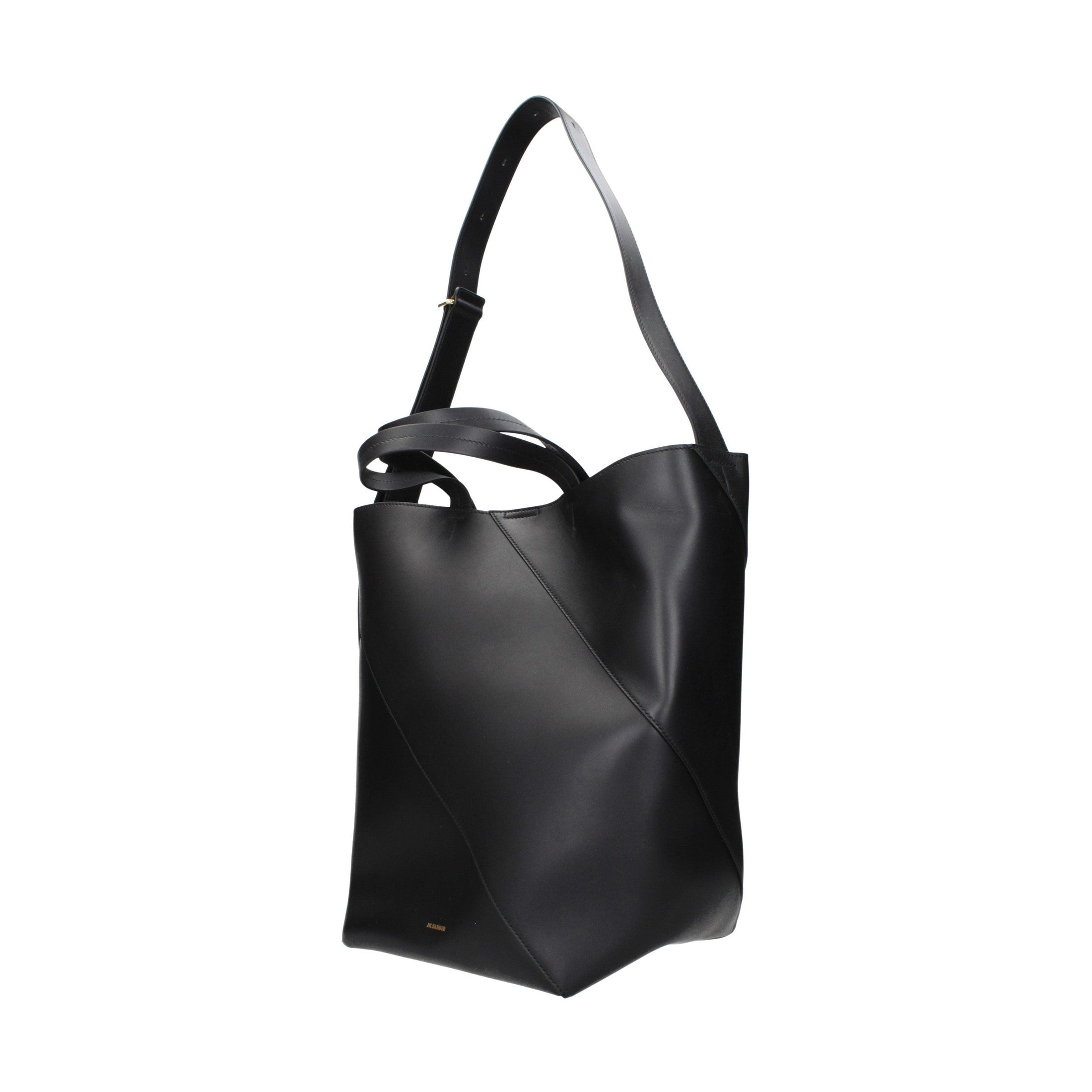 Black Leather Crossbody Bag