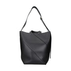 Black Leather Crossbody Bag
