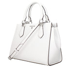White Leather Handbag