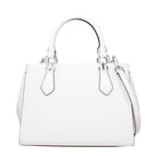 White Leather Handbag