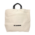 Beige Fabric Handbag