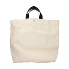 Beige Fabric Handbag