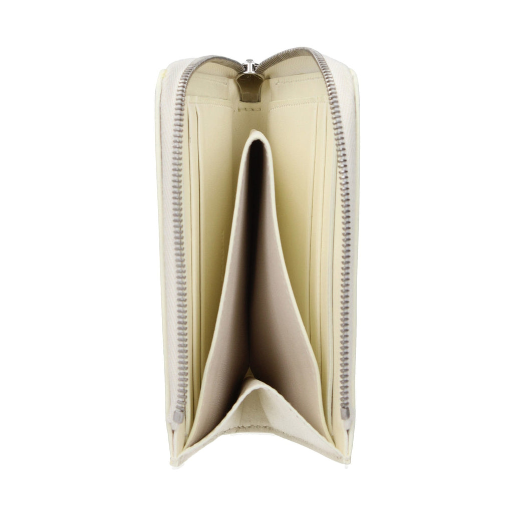 White Leather Wallet