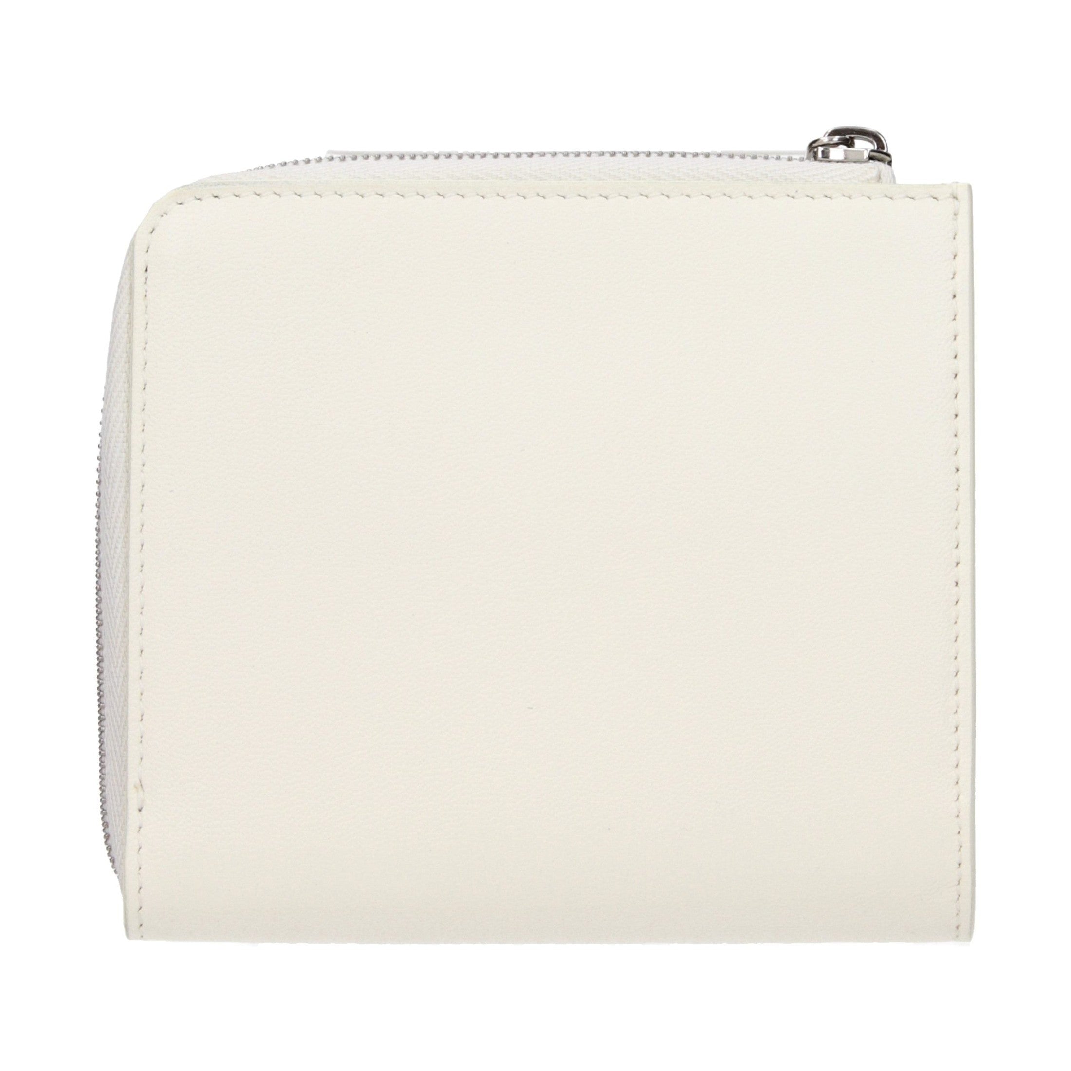White Leather Wallet