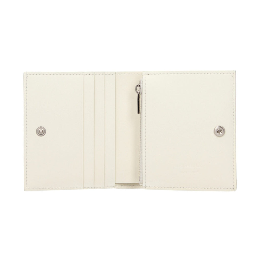 White Leather Wallet