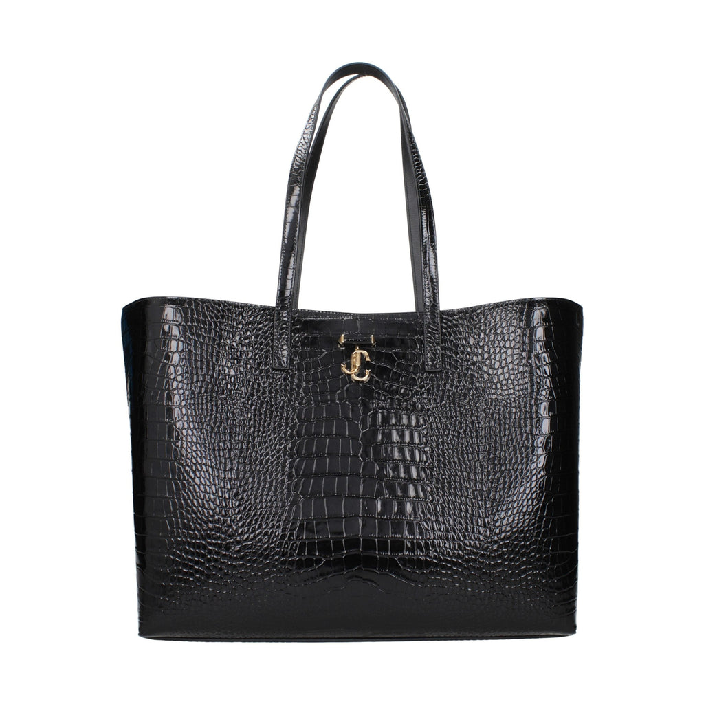 Black Leather Shoulder Bag