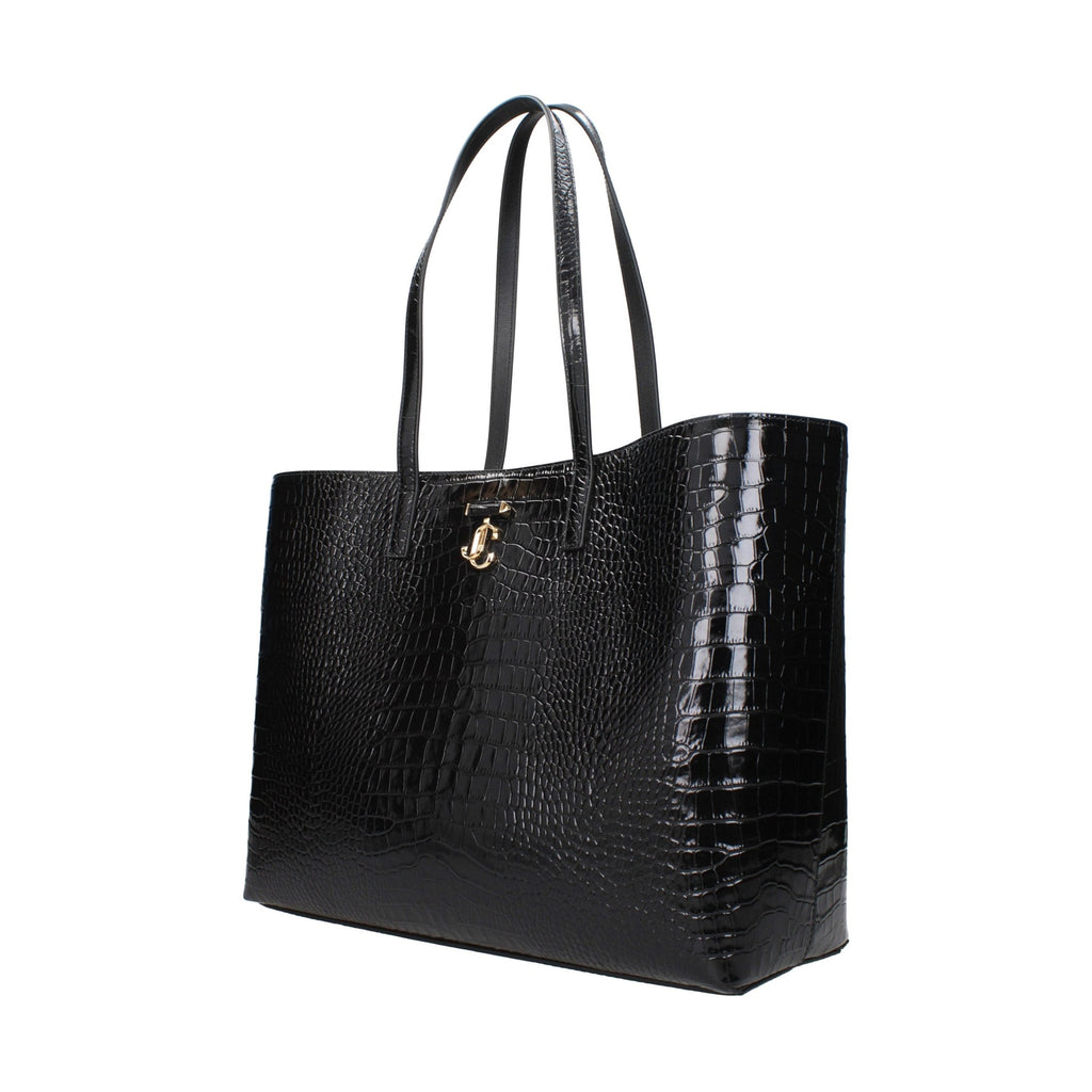 Black Leather Shoulder Bag