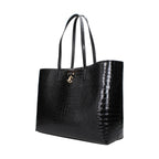 Black Leather Shoulder Bag