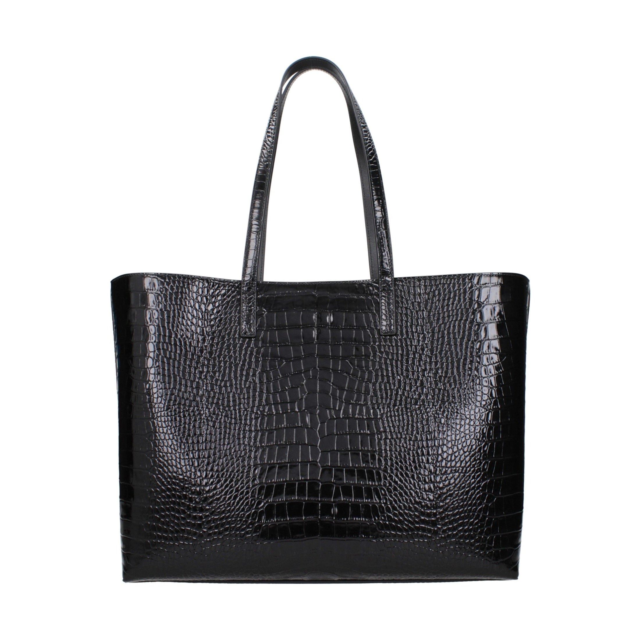 Black Leather Shoulder Bag