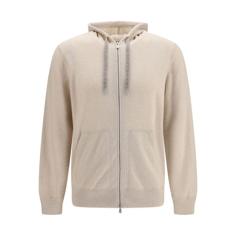 Beige Cashmere Sweatshirt