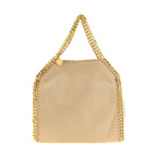 Beige Polyester Shoulder Bag