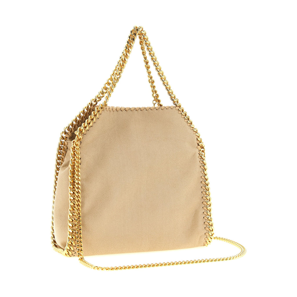 Beige Polyester Shoulder Bag