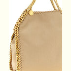 Beige Polyester Shoulder Bag