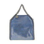 Blue Polyester Handbag