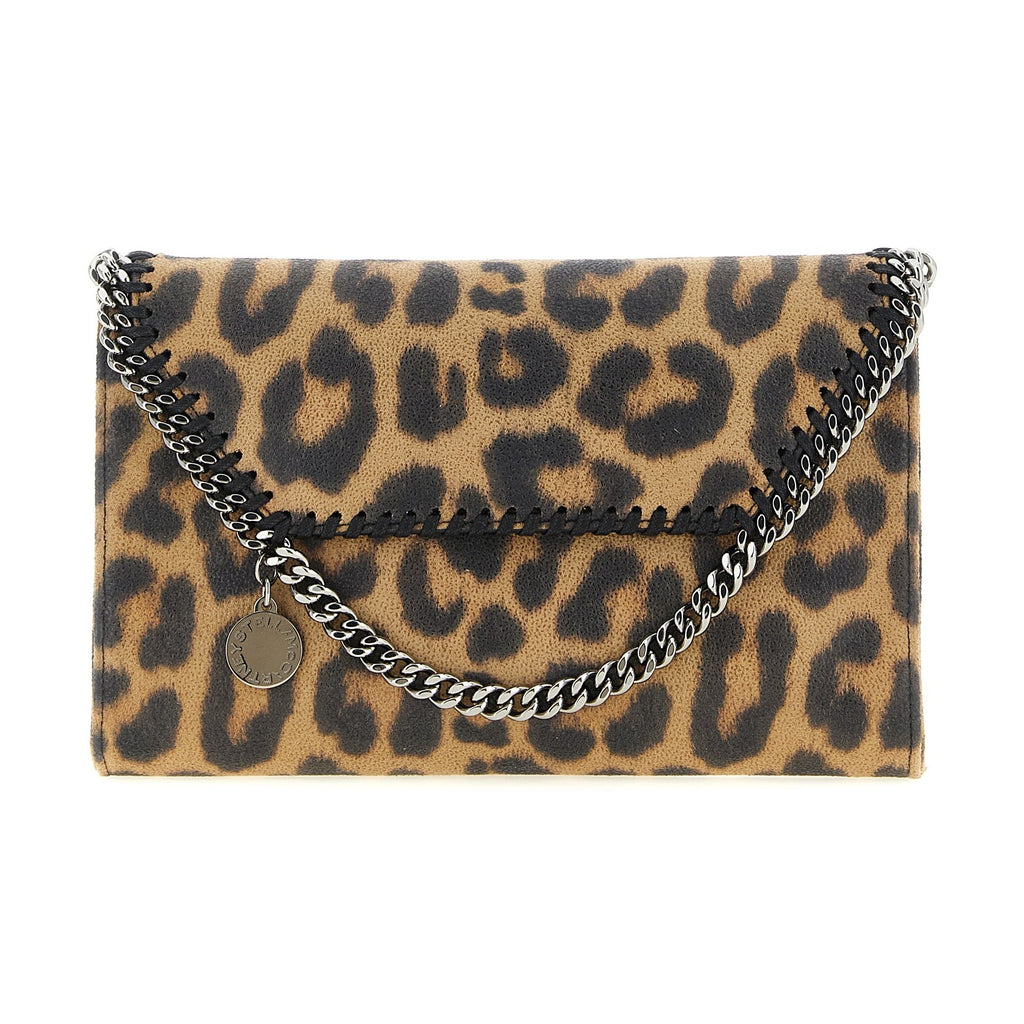 Brown Polyester Clutch Bag