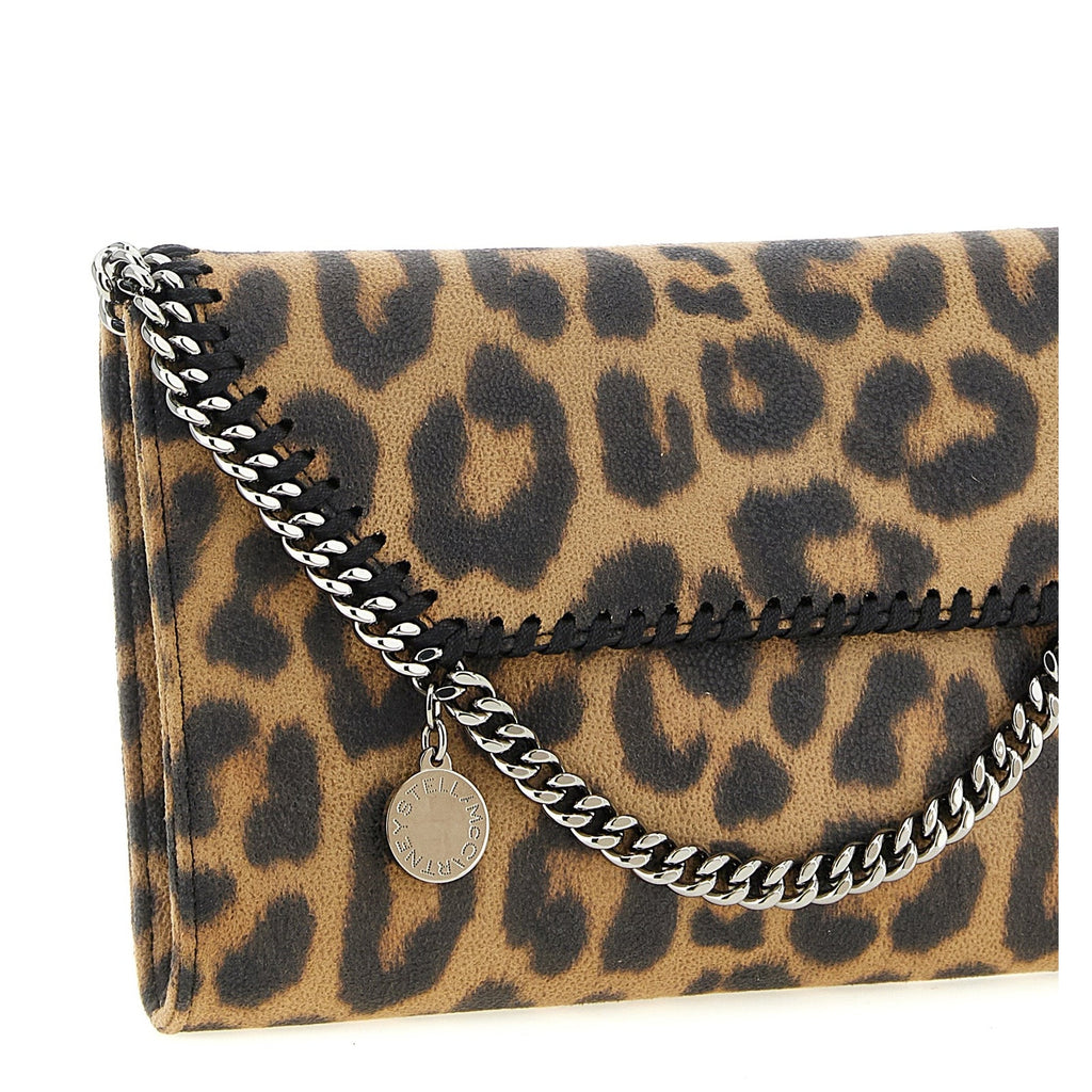 Brown Polyester Clutch Bag