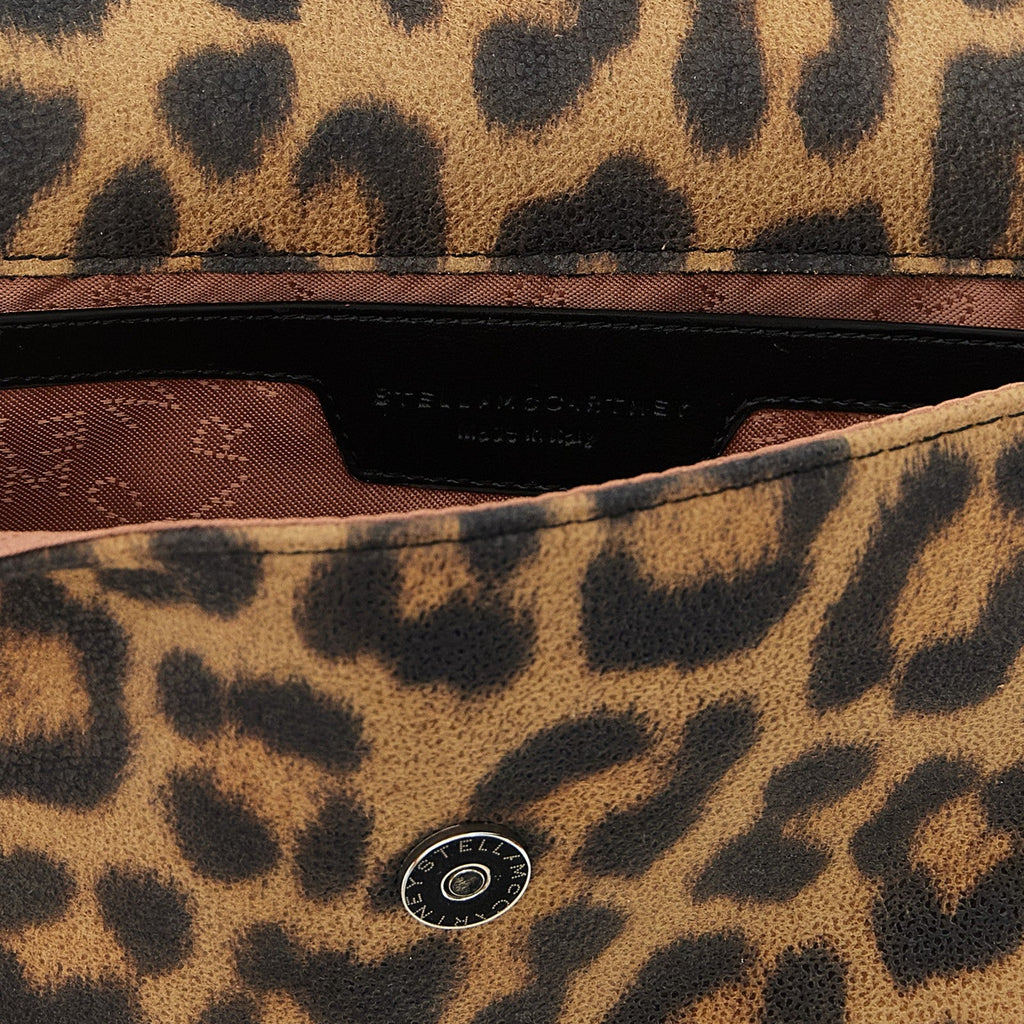 Brown Polyester Clutch Bag