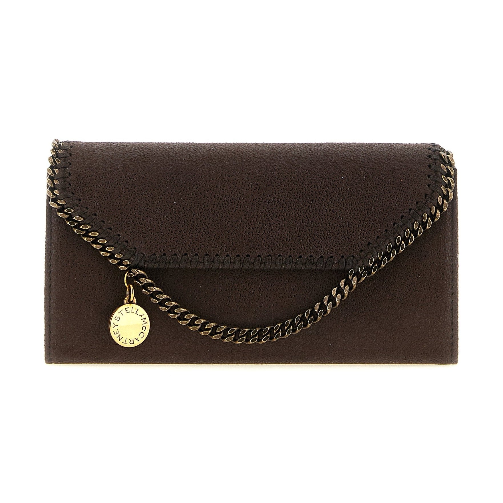 Brown Polyester Cardholder