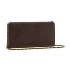 Brown Polyester Cardholder