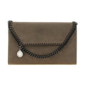 Gray Polyamide Crossbody Bag