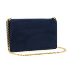 Blue Polyamide Crossbody Bag