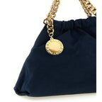 Blue Polyamide Crossbody Bag