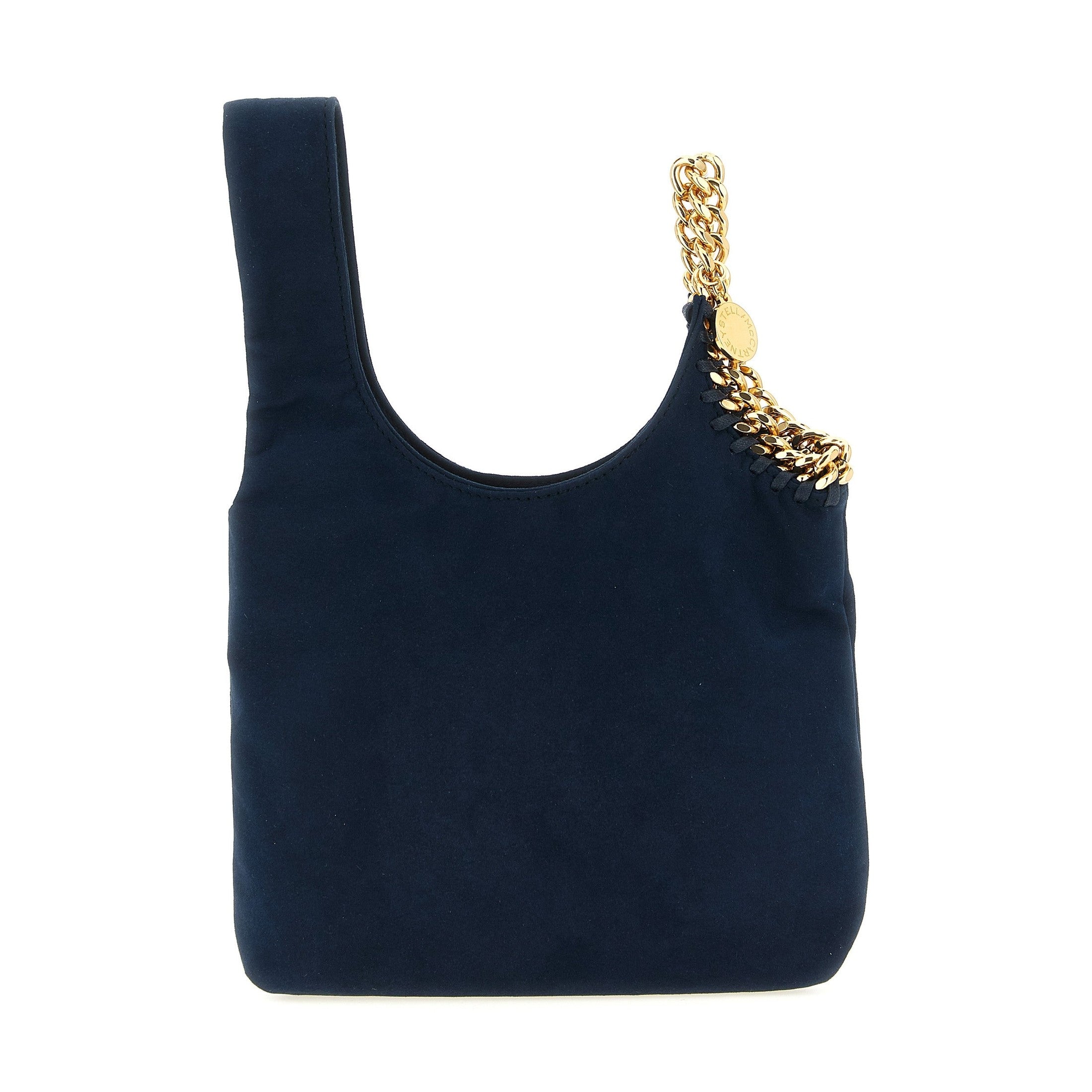 Blue Polyamide Handbag