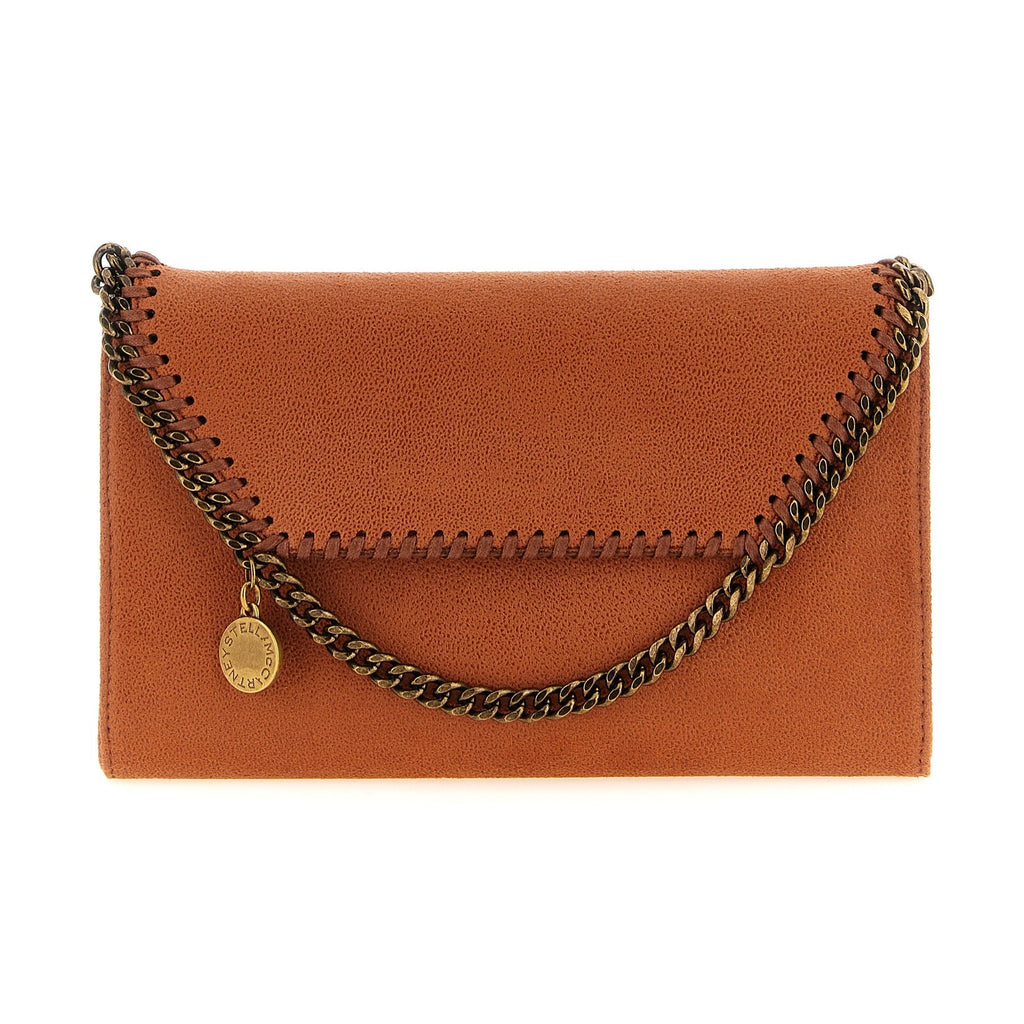Orange Polyester Crossbody Bag
