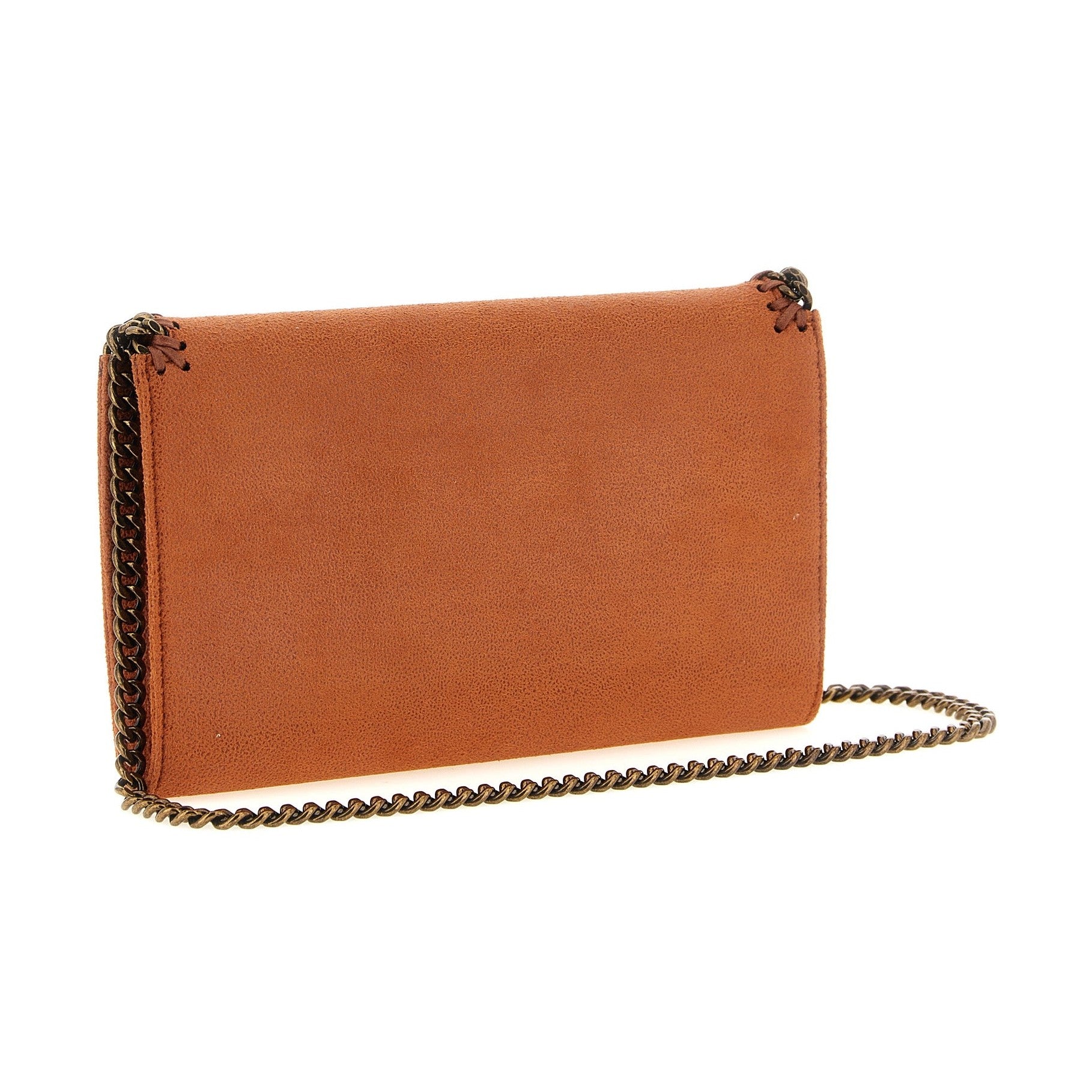 Orange Polyester Crossbody Bag