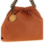 Orange Polyester Shoulder Bag