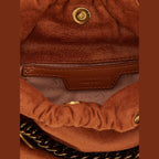 Orange Polyester Shoulder Bag